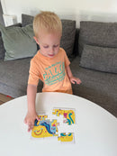 Little Bright Ones - Puslespil i Pap - Enhjørninger - 27 brikker.