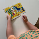 Little Bright Ones - Puslespil i Pap - Enhjørninger - 27 brikker.