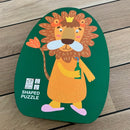 Puslespil i Pap - Afrika - 41 brikker.