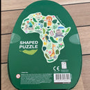 Puslespil i Pap - Afrika - 41 brikker.