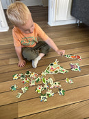 Puslespil i Pap - Afrika - 41 brikker.