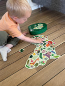 Puslespil i Pap - Afrika - 41 brikker.