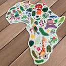 Puslespil i Pap - Afrika - 41 brikker.