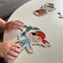 Puslespil i Pap - Pirater mm. - 48 brikker.