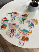 Puslespil i Pap - Pirater mm. - 48 brikker.