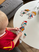 Puslespil i Pap - Pirater mm. - 48 brikker.