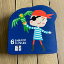 Puslespil i Pap - Pirater mm. - 48 brikker.