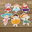 Puslespil i Pap - Prinsesser - 38 brikker.