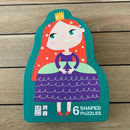 Puslespil i Pap - Prinsesser - 38 brikker.