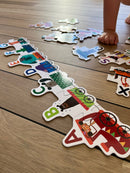 Dyre ABC-Tog Puslespil - 29 brikker - Fra 3 år