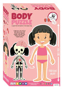 Gulvpuslespil i pap - Pige - 26 brikker.