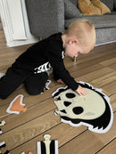 Gulvpuslespil i pap - Dreng - 26 brikker.