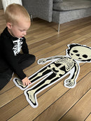 Gulvpuslespil i pap - Dreng - 26 brikker.