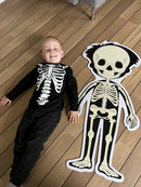 Gulvpuslespil i pap - Dreng - 26 brikker.