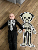 Gulvpuslespil i pap - Dreng - 26 brikker.