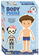 Gulvpuslespil i pap - Dreng - 26 brikker.