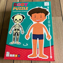 Gulvpuslespil i pap - Dreng - 26 brikker.