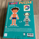 Gulvpuslespil i pap - Dreng - 26 brikker.