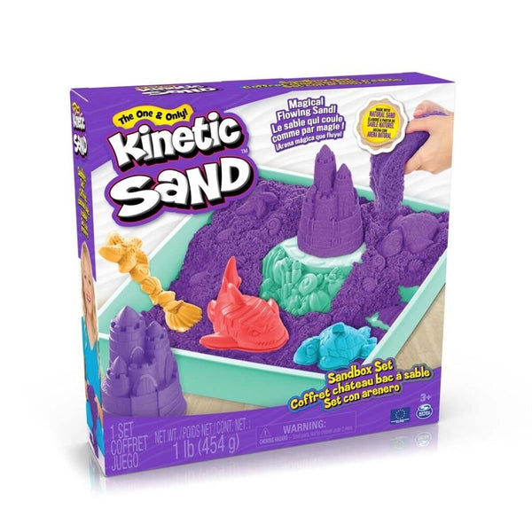 Kinetic Sand Sandkasse-sæt - Lilla - Billede 1