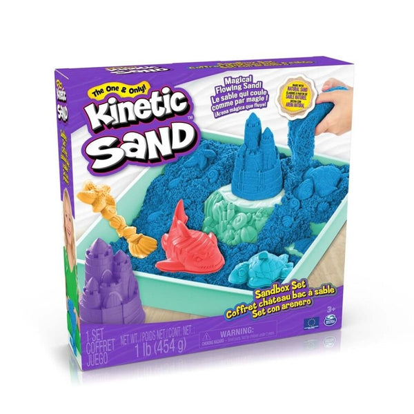 Kinetic Sand Sandkasse-sæt - Blå - Billede 1