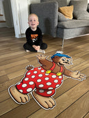 Gulvpuslespil med Rasmus Klump - Fra 3 år.