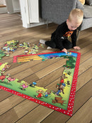 Rasmus Klump gulvpuslespil - Til Fest - Fra 3 år