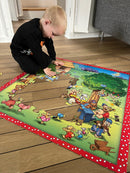 Rasmus Klump gulvpuslespil - Til Fest - Fra 3 år