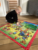 Rasmus Klump gulvpuslespil - Til Fest - Fra 3 år