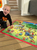 Rasmus Klump gulvpuslespil - Til Fest - Fra 3 år