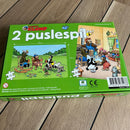 Rasmus Klump 2 puslespil - Vennerne - Fra 3 år.