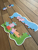 Gurli Gris puslespil - Familien Gris - Fra 3 år.