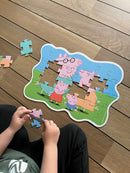 Gurli Gris puslespil - Familien Gris - Fra 3 år.