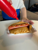 Legemad - Fastfood i træ & filt fra Hape