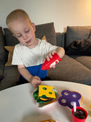 Legemad - Fastfood i træ & filt fra Hape