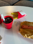 Legemad - Fastfood i træ & filt fra Hape