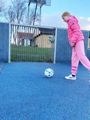 Fodbold af gummi - Str. 5 - 400 gram.