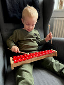 Xylofon med 12 klangplader - Goki