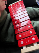 Xylofon med 12 klangplader - Goki