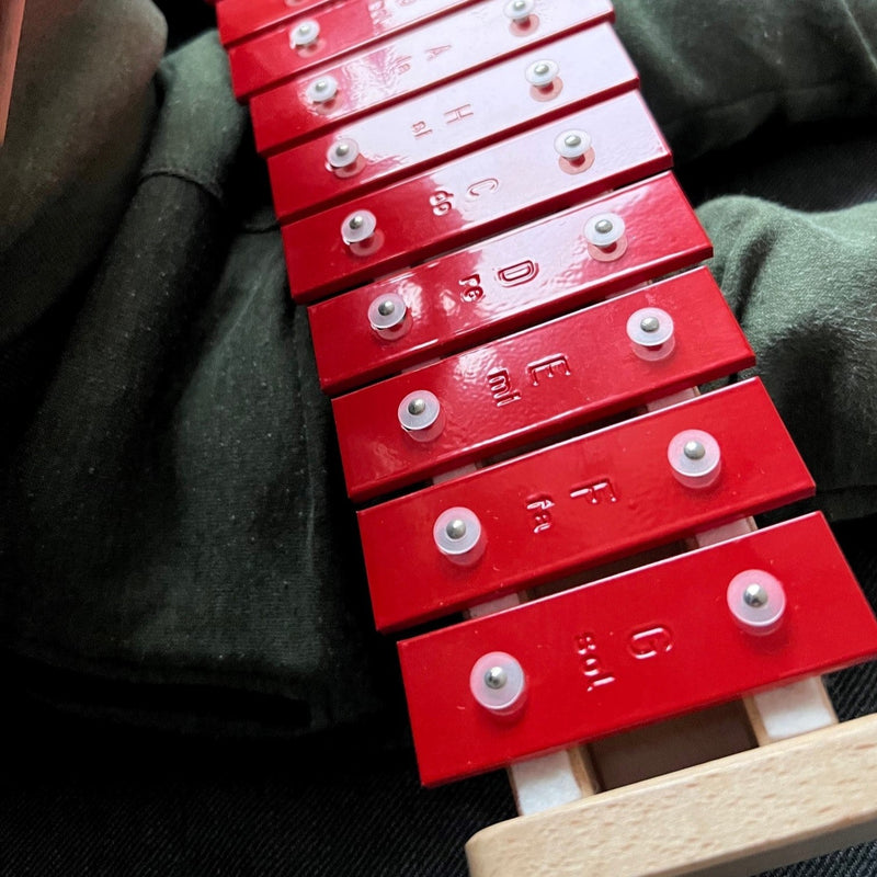 Xylofon med 12 klangplader - Goki