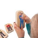 TickiT - Træblokke - Mennesker - 32 stk