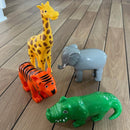 Popular Playthings - Magnetiske Mix & Match Jungledyr - Fra 3 år.