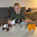 Popular Playthings - Magnetiske Mix & Match Bondegårdsdyr - Fra 3 år.