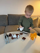 Popular Playthings - Magnetiske Mix & Match Bondegårdsdyr - Fra 3 år.