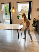 Bordtennisbat i kunstfiber - 1 stk