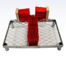 Støvlerenser, galv, rist med 3 koste - Billede 1