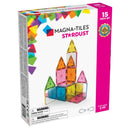 Magna-Tiles - Stardust - 15 dele m. stjernestøv.