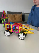Magplayer magnetlegetøj - 2 x Hjulsæt
