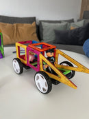 Magplayer magnetlegetøj - 2 x Hjulsæt