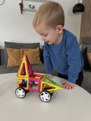 Magplayer magnetlegetøj - 2 x Hjulsæt