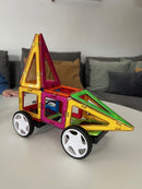 Magplayer magnetlegetøj - 2 x Hjulsæt